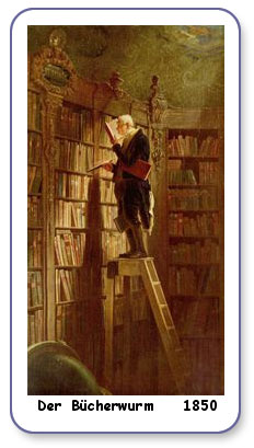 Der	B�cherwurm	 1850