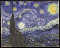 The Starry Night, June 1889 (The Museum of Modern Art, New York.