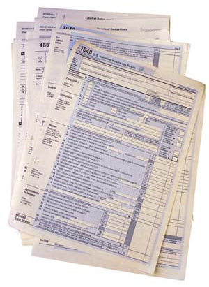 various tax forms