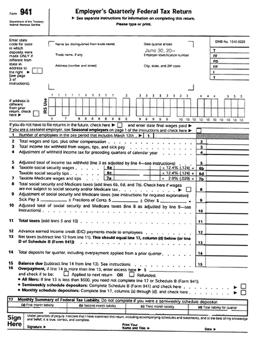 form 941     