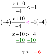 2.04 Solving Inequalities