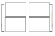 2 by 2 matrix Row 1: blank blank Row 2: blank blank