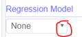 Clicking on the bar chart and choosing Two Variable Regression Analysis option