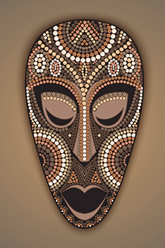 an African mask