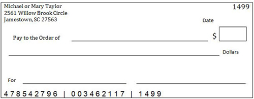 8.02 Checking Accounts