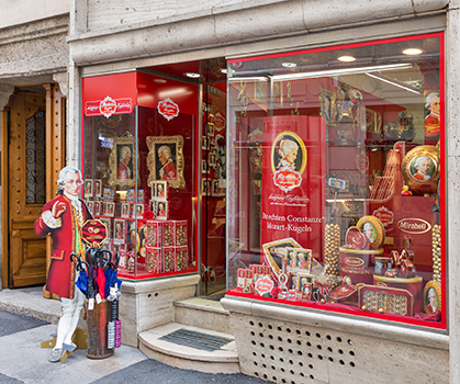 A store with all things Mozart