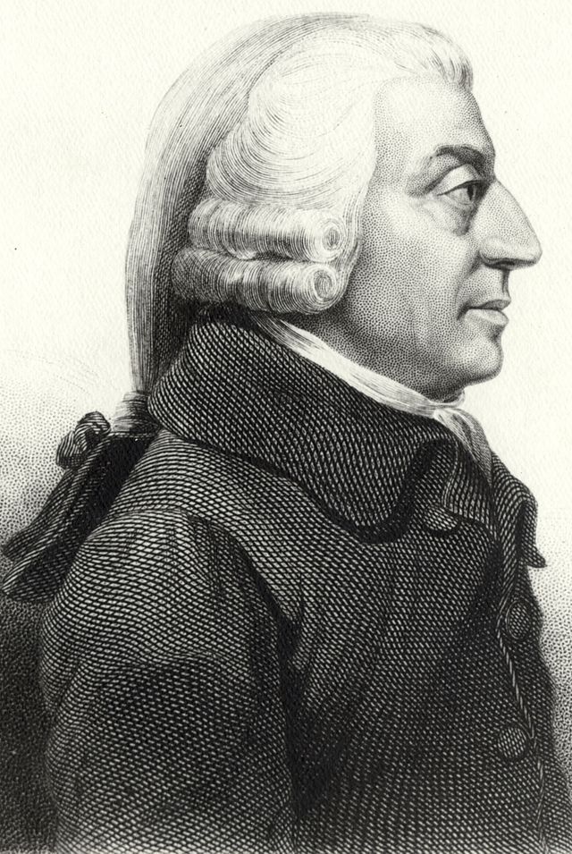 The Father of Economics, Adam Smith.