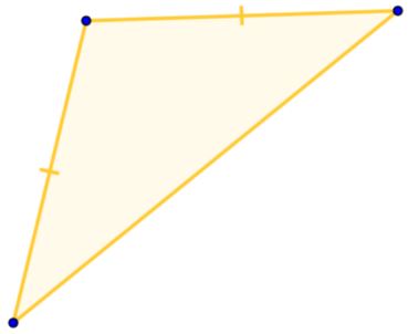 isosceles triangle