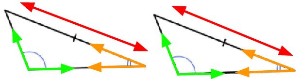 Two triangles. Two angles and a non-included side of one triangle is congruent to two angles and a non-included side of the other triangle. 