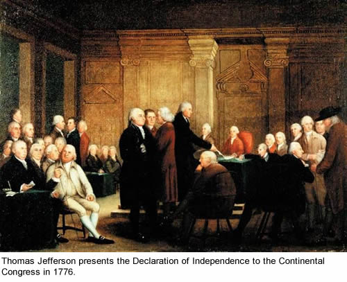 The Continental Congress.