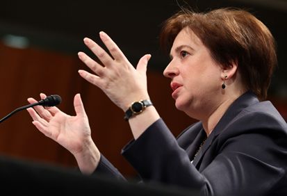 Supreme Court Justice nominee Elana Kagan.