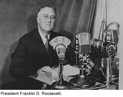 President Franklin D. Roosevelt.