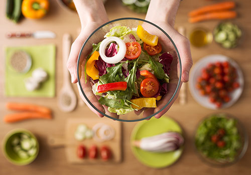 salad prep