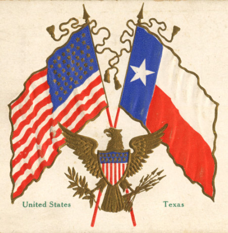 U.S. and Texas Flags