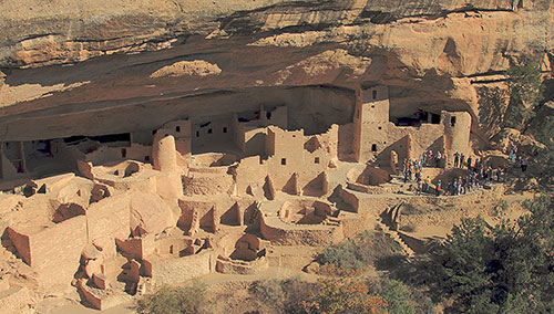 ancient cliff dwellings
