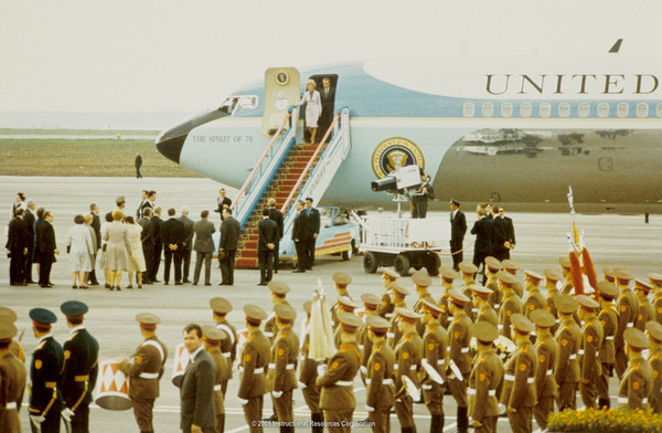 Nixon's Aircraft Arrives in Moscow, May 22, 1972