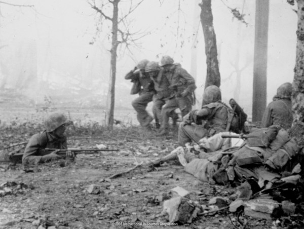 UN Troops on Outskirts on Seoul, Korea