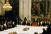 First President Bush at Madrid Peace Conference