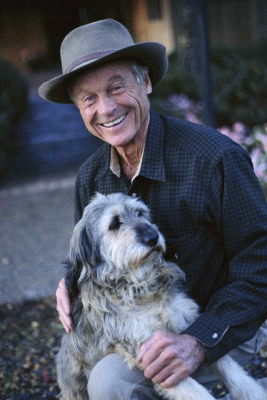 Man with dog