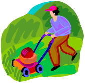 mow lawn