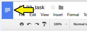 W icon has change to Google Doc icon