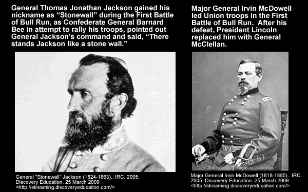 General Thomas Jonathan Jackson gained his nickname as 