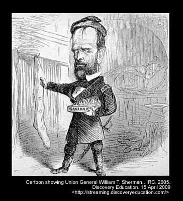 Cartoon of Sherman