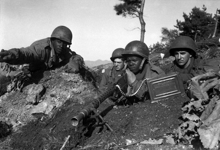 American soldiers in the Korean War