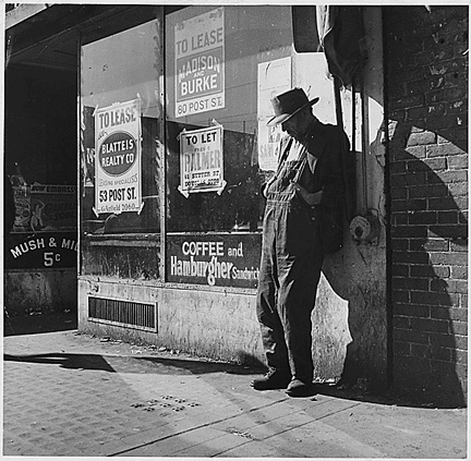 Great Depression: Unemployed, destitute